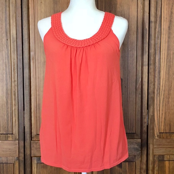Bright orange tank top size PL - Picture 4 of 6